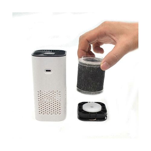 Purificateur d'air Générateur d'ions négatifs de voiture Supprimer le désodorisant de formaldéhyde Lave-fumée Véhicule Air Cle