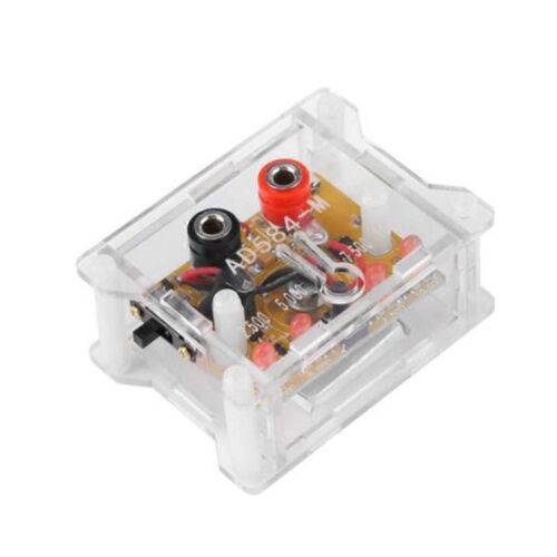 AD584 Module de référence avec boîtier transparent 2.5V/7.5V/5V/10V 4 canaux haute précision Tension R