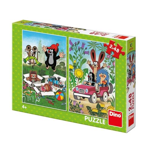 Puzzle 48 Pièces 2 Puzzles - La Petite Taupe