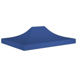 Prolenta Premium - Toit De Tente De Réception 4x3 M Bleu 270 G/M²