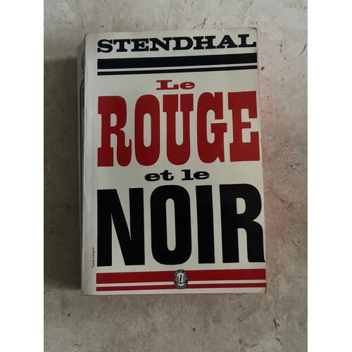 Le Rouge Et Le Noir, Par Stendhal
