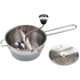 Moulin À Légumes - Inoxibar - 20 Cm - Acier Inoxydable 18/10 - 3 Grilles - Idéal Pour Soupes Et Purées