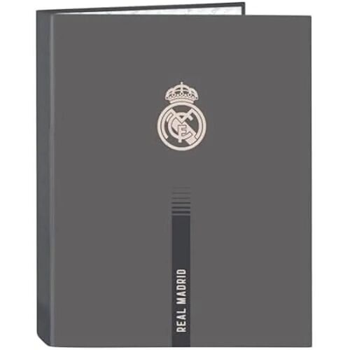 Classeur - SAFTA - Real Madrid 3ème équipe 24/25 - 4 anneaux - Confortable - Idéal pour enfants
