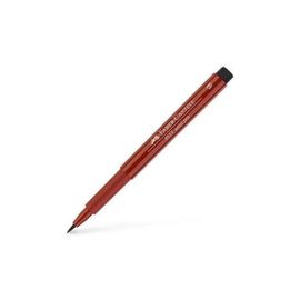 Lot De 10 Feutres Pitt Artist Pen Brush Rouge Indien