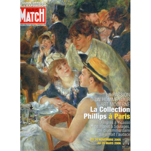 Guide Officiel Paris Match 2005 De L' Exposition - La Collection Phillips À Paris