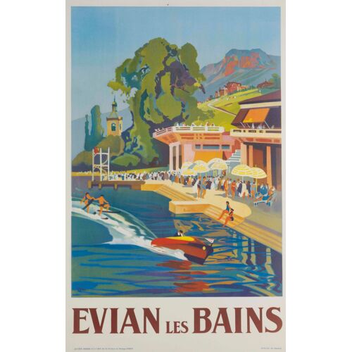 Affiche Evian Les Bains