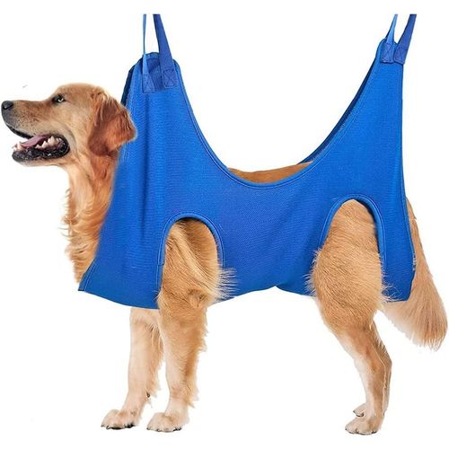 Jgd-Pet Toilettage Hamac, Dog Cat Hamac Helper Restraint Bag Hanging Harnais For Nail Triming Pet Toilettage Table Shower & Bath Accessories-Size:S