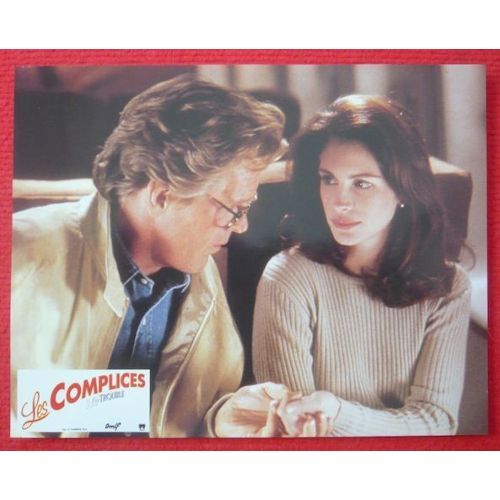 Les Complices - Nick Nolte - Julia Roberts - 1994 - Jeu Complet 10 Photos D'exploitation Du Film En Couleur 21x27 Cm