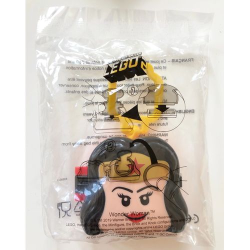 Jouet Jeu d'adresse Porte-Clés LEGO Wonder Woman (Happy Meal Mc Donald's Mac Do 2019)