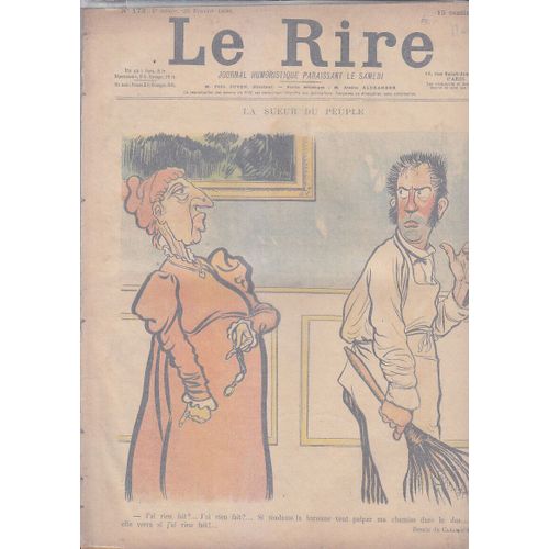 Le Rire # 173 1898 Caran D Ache Burret Rabier Fau