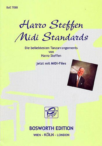 Harro Steffen: Middi Standards - Recueil Avec Cd Piano Bwh7088 9783936026658