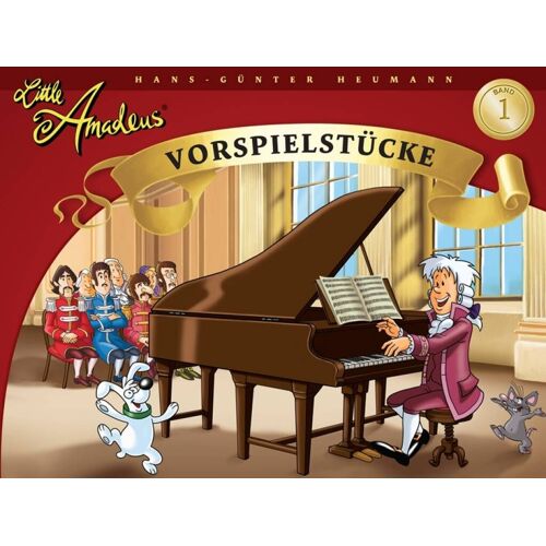 Hans-Günter Heumann : Little Amadeus - Vorspielstücke Band 1 - Recueil Piano Bwh7133 9783865433947