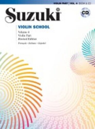 Suzuki Violin School 4 ( Italian/French/Spanish ) - Recueil Avec Cd Volmb298 9788863882926