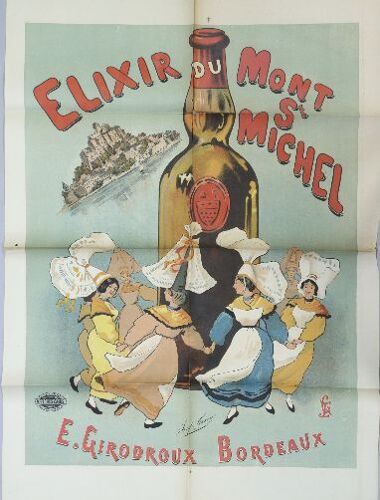 Affiche Élixir Mont Saint Michel