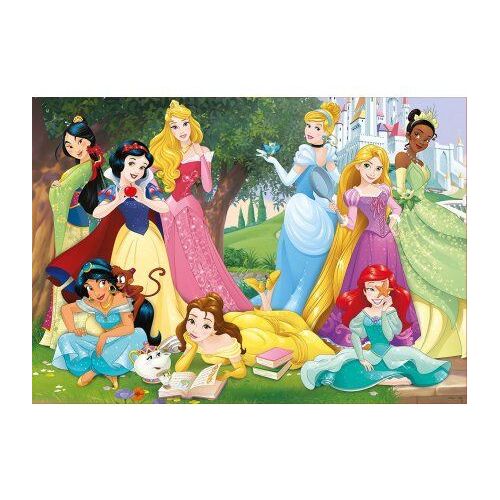Puzzle 500 Pieces - Les Princesses Se Reposent Dans Le Parc Du Chateau - Collection Educa Disney