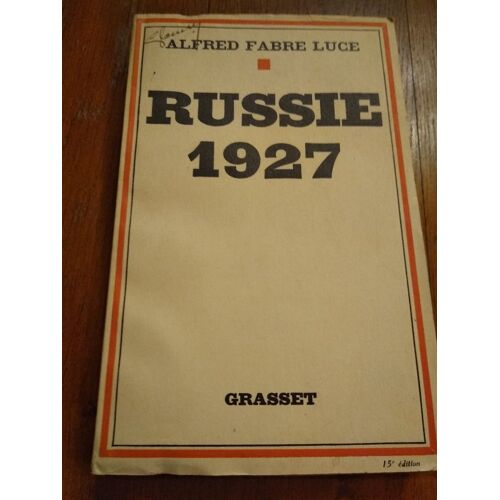 Russie 1927 : Russie 1927