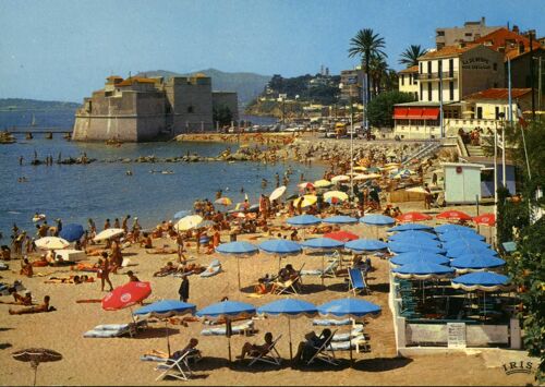Carte Postale De Toulon (Var) La Plage De Mourillon, Le Fort Saint-Louis