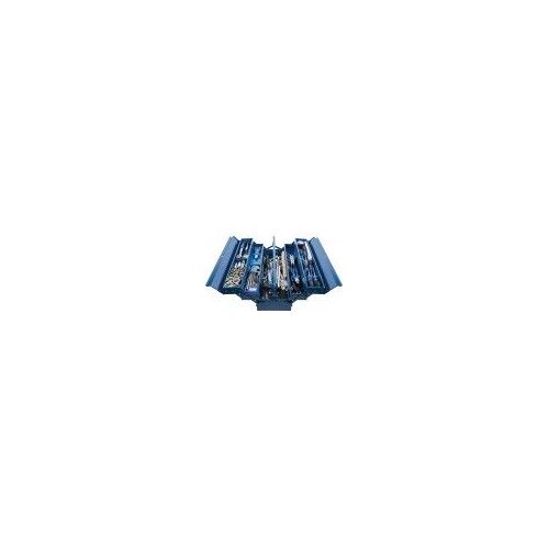 Caisse métal 137 outils pince tenaille clé burin testeur douille marteau tournevis embout BGS TECHNIC