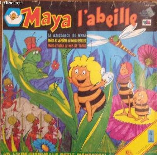 Livre-Disque Vinyle 33t - Maya L Abeille Et Ses Amis