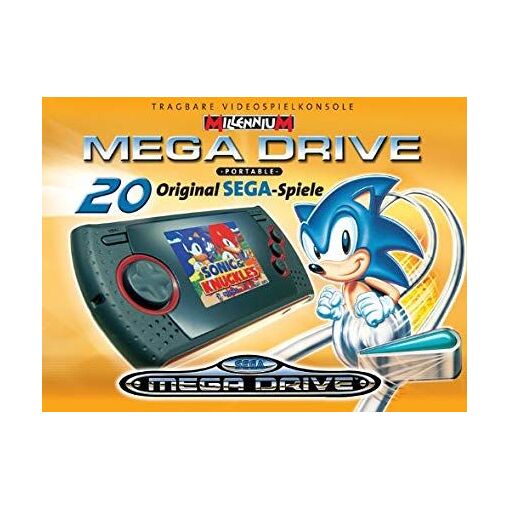 Sega Mega Drive Megadrive Millenium 2000 avec 20 jeux Inclus PAL