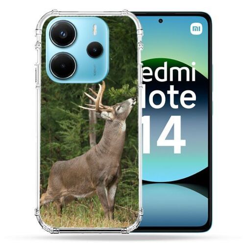 Coque Renforcée Pour Xiaomi Redmi Note 14 4g Chasse Cerf