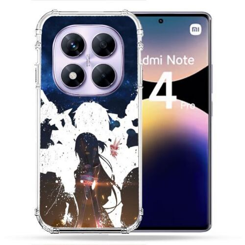 Coque Renforcée Pour Xiaomi Redmi Note 14 Pro 4g Manga Sao Sword Art Online Asuna