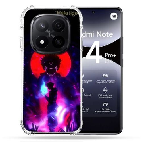 Coque Renforcée Pour Xiaomi Redmi Note 14 Pro Plus 5g Manga Jujutsu Kaisen Itadori Sukuna