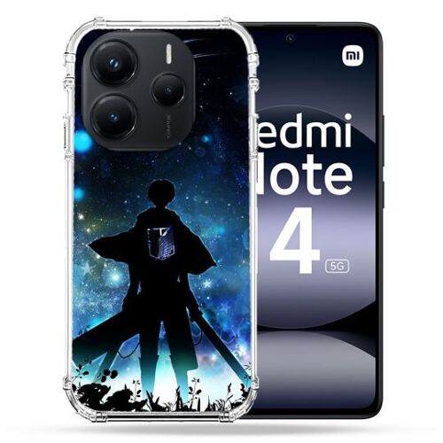 Coque Renforcée Pour Xiaomi Redmi Note 14 5g Manga Attaque Titans Levi