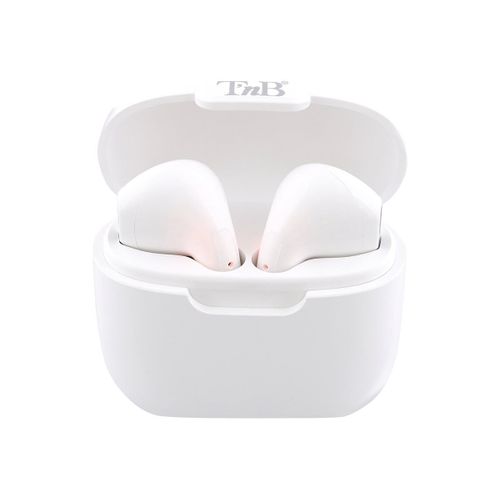 T'nB FEAT 3 - Écouteurs sans fil avec micro - intra-auriculaire - Bluetooth - blanc