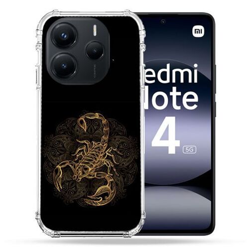 Coque Renforcée Pour Xiaomi Redmi Note 14 5g Animal Scorpion Fresque