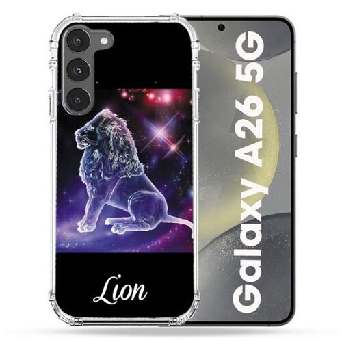 Coque Renforcée Pour Samsung Galaxy A26 5g Signe Zodiaque 2 Lion