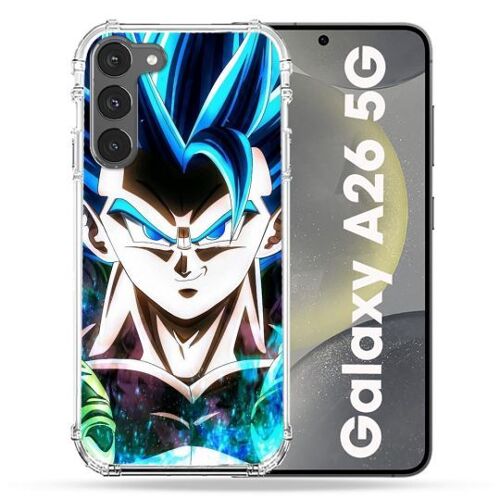 Coque Renforcée Pour Samsung Galaxy A26 5g Manga Dragon Ball Gogeta Visage