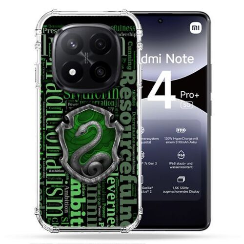 Coque Renforcée Pour Xiaomi Redmi Note 14 Pro Plus 5g Harry Potter Serpentar