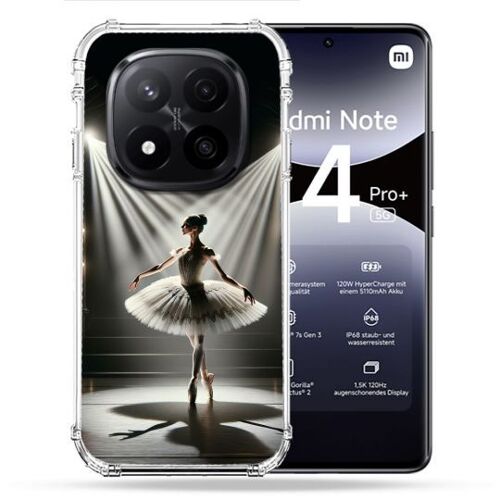 Coque Renforcée Pour Xiaomi Redmi Note 14 Pro Plus 5g Danseuse Lumière