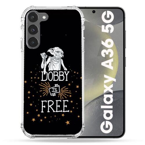 Coque Renforcée Pour Samsung Galaxy A36 5g Harry Potter Dobby Free Noir