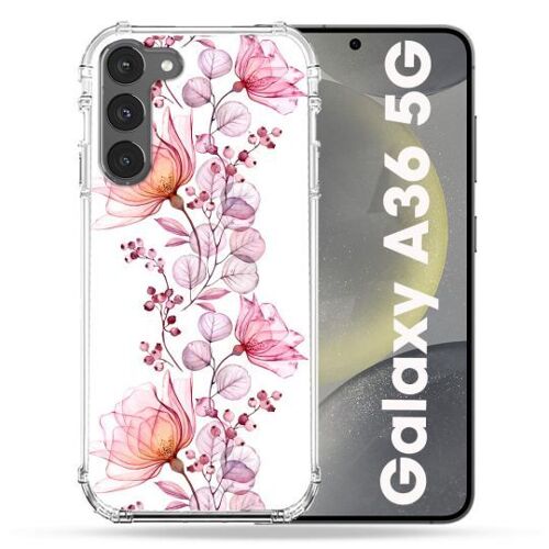 Coque Renforcée Pour Samsung Galaxy A36 5g Fleur Eclosion