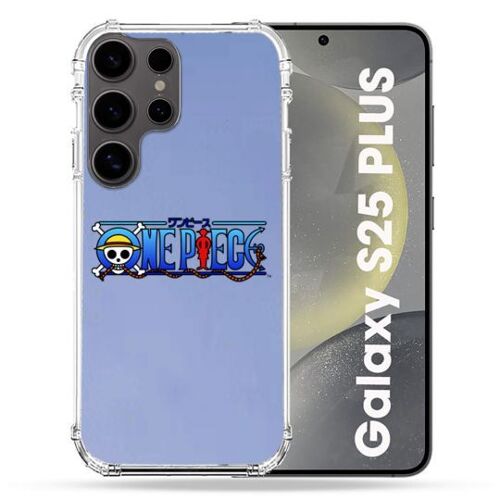 Coque Transparente Pour Samsung Galaxy S25 Plus One Piece Logo