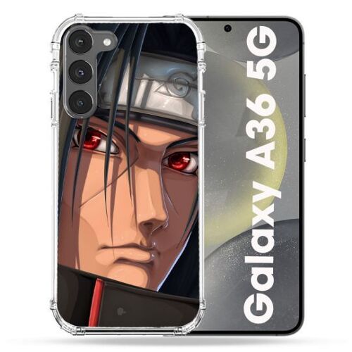 Coque Renforcée Pour Samsung Galaxy A36 5g Manga Naruto Itachi Visage