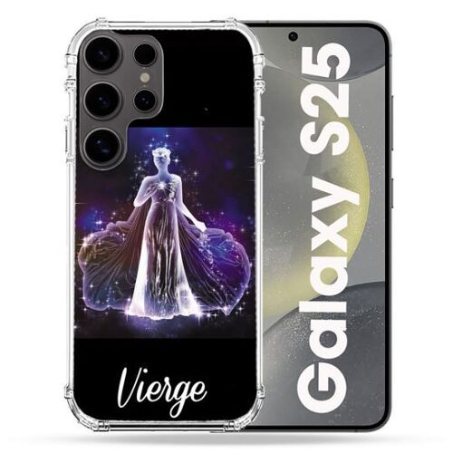 Coque Renforcée Pour Samsung Galaxy S25 Signe Zodiaque 2 Vierge