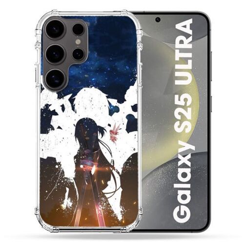Coque Renforcée Pour Samsung Galaxy S25 Ultra Manga Sao Sword Art Online Asuna