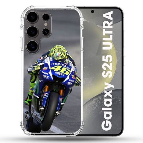 Coque Renforcée Pour Samsung Galaxy S25 Ultra Moto Course Gp Wheeling 46
