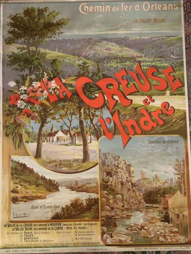 Affiche La Creuse Et L'indre