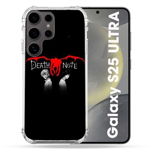 Coque Renforcée Pour Samsung Galaxy S25 Ultra Manga Death Note Noir