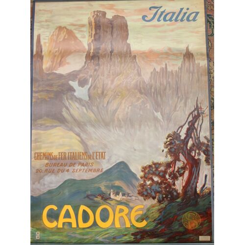 Affiche Cadore Italie