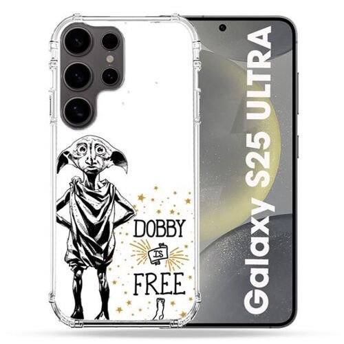 Coque Renforcée Pour Samsung Galaxy S25 Ultra Harry Potter Dobby Free Blanc