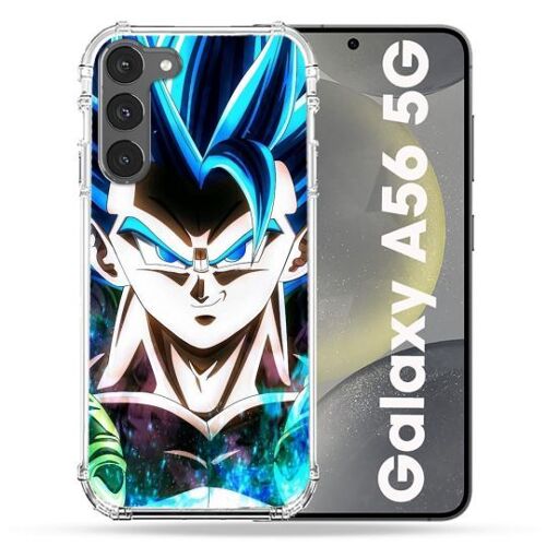 Coque Renforcée Pour Samsung Galaxy A56 5g Manga Dragon Ball Gogeta Visage
