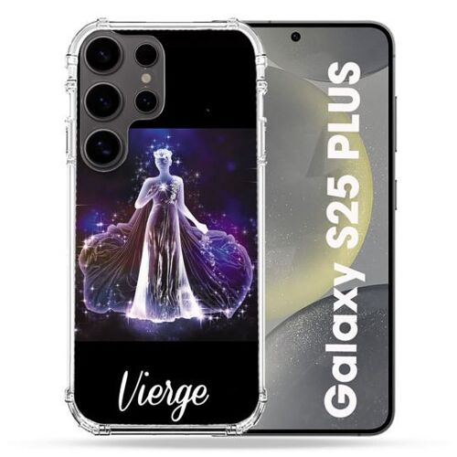 Coque Renforcée Pour Samsung Galaxy S25 Plus Signe Zodiaque 2 Vierge