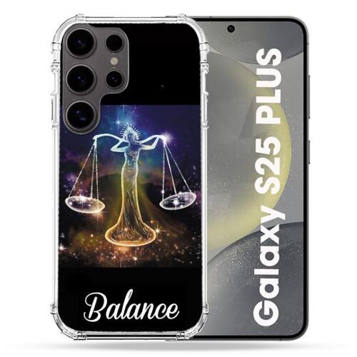 Coque Renforcée Pour Samsung Galaxy S25 Plus Signe Zodiaque 2 Balance