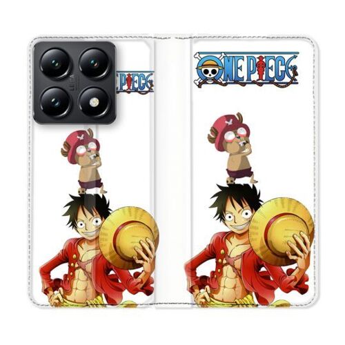 Housse Cuir Portefeuille Pour Xiaomi 14t Manga One Piece Chopper