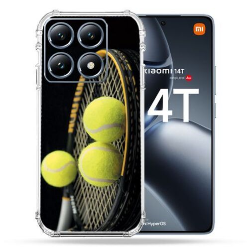 Coque Renforcée Pour Xiaomi 14t Pro Sport Tennis Balls